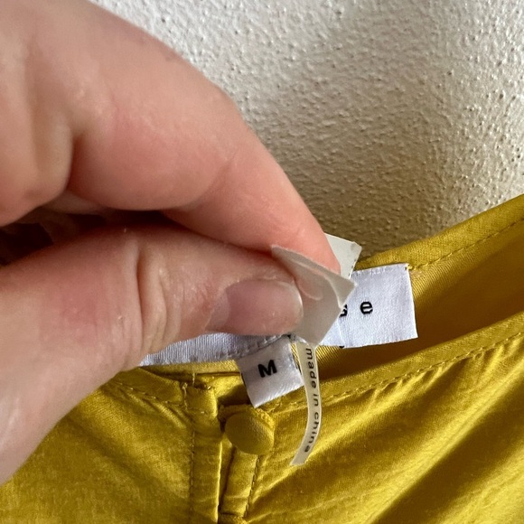 Endless Rose Tiered Yellow Dress, size medium - Picture 5 of 6